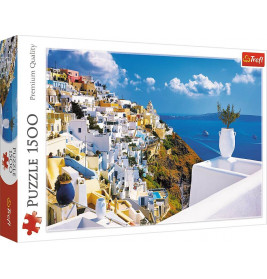 Puzzle 1500 Teile - Santorini, Griechenland