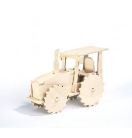 PEBARO Laubsägevorlage Traktor 3D