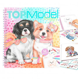 Create your TOPModel Doggy Malbuch