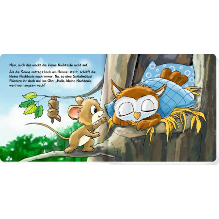 Was machst du, kleine Nachteule? Was machst du, kleine Nachteule?