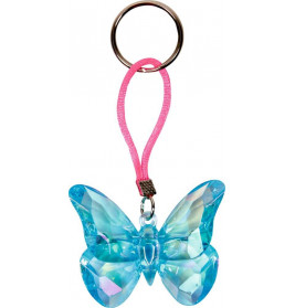 Diamant-Schlüsselanhänger Schmetterling - PrinzessinLillifee, sortiert (1 Stück)