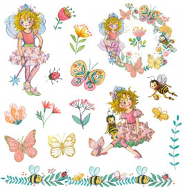 Tattoos Prinzessin Lillifee (Schmetterling)