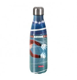 Isolierte Edelstahl-Trinkflasche Soccer Lars