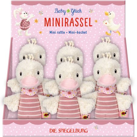 Minirassel Gans, rosa - BabyGlück