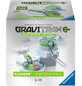 GraviTrax POWER Elemente Starter&Finish. Elektronisches Zubehör für Kugelbahnen, Konstr