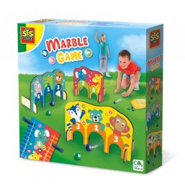 Murmelspiel mit Holzbögen