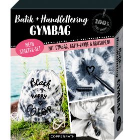 Mein Batik+Handlettering Starter-Set - Gymbag (100% s.g.)
