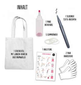 Mein Batik+Handlettering Starter-Set - Tasche (100% s.g.)