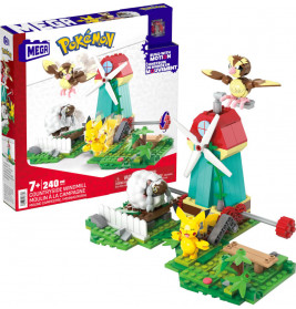 Mattel HKT21 MEGA Pokémon Windmühlen-Farm