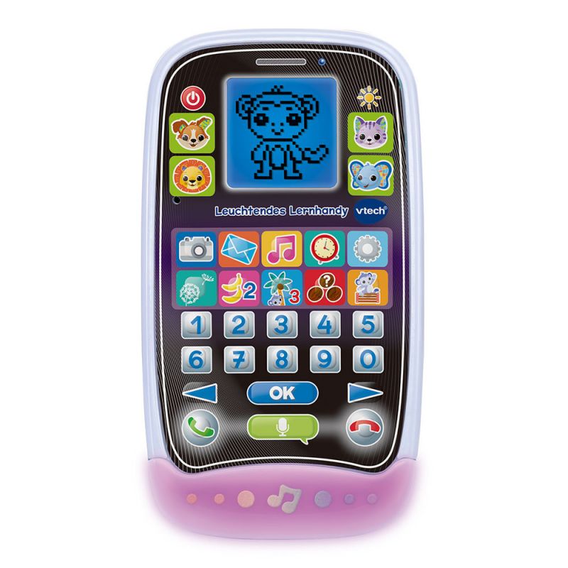 Leuchtendes Lernhandy
