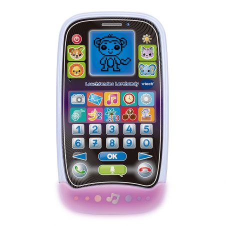 Leuchtendes Lernhandy
