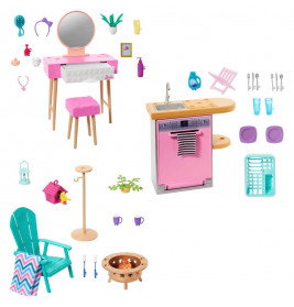 Mattel HJV32 Barbie Furniture and Decor