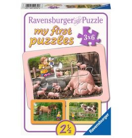 Lotta auf dem Bauernhof - My First Puzzle für Kinder ab 2,5 Jahren