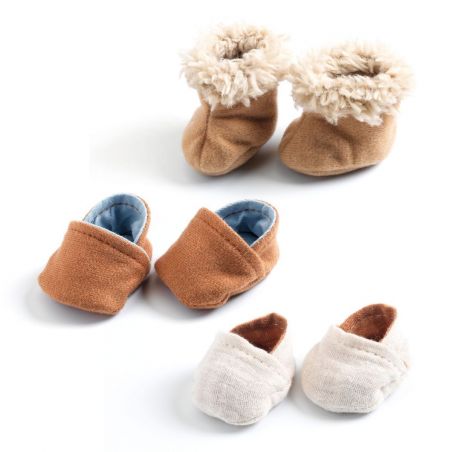 Puppenschuhe 3er Set