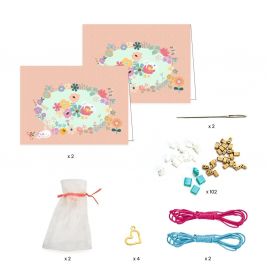Schmuck basteln: Blumen