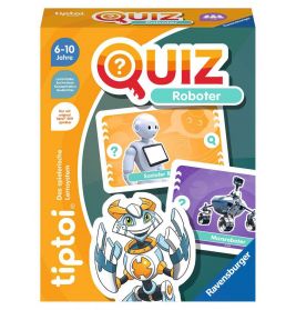 tiptoi 00164 Quiz Roboter, Quizspiel für Kinder ab 6 Jahren, für 1-4 Spieler
