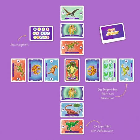 tiptoi Quiz Dinosaurier, Quizspiel für Kinder ab 6 Jahren, für 1-4 Spieler