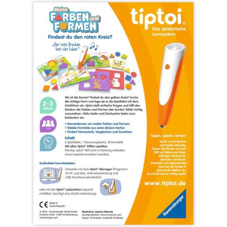 Meine Farben und Formen, Lernspiel für Kinder ab 2 Jahren Meine Farben und Formen, Lernspiel für Kinder ab 2 Jahren