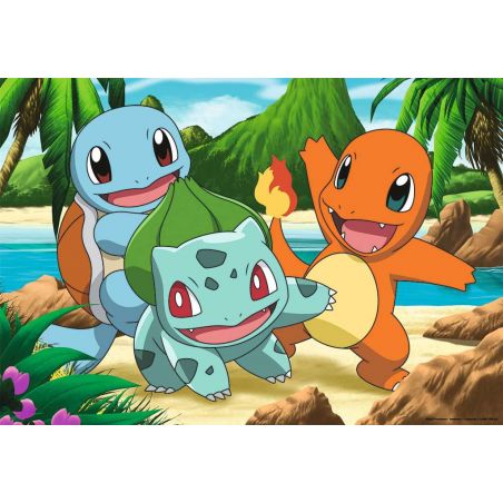 Kinderpuzzle 05668 - Pikachu und seine Freunde - 2x24 Teile Pokémon Puzzle für Kinder a