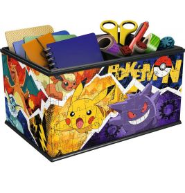 3D Puzzle Aufbewahrungsbox Pokémon - 216 Teile - Praktischer Organizer für Poké
