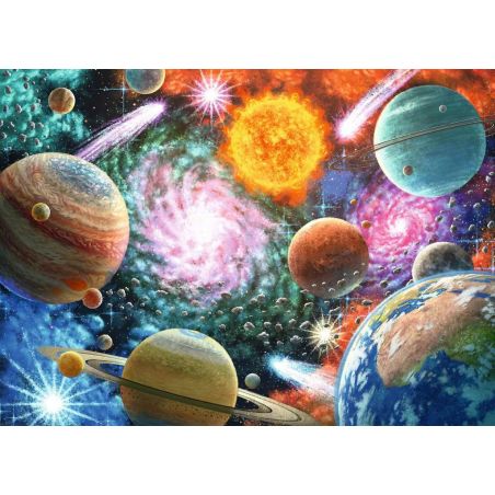 Kinderpuzzle - 13346 Sterne und Planeten - 100 Teile Puzzle für Kinder ab 6 Jahren