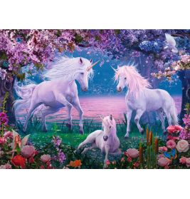 Ravensburger Kinderpuzzle - 13347 Bezaubernde Einhörner - 100 Teile Puzzle für Kinder ab 6 Jahren