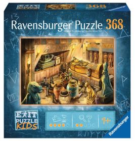 EXIT Puzzle Kids Im Alten Ägypten - 368 Teile Puzzle für Kinder ab 9 Jahren, Ki
