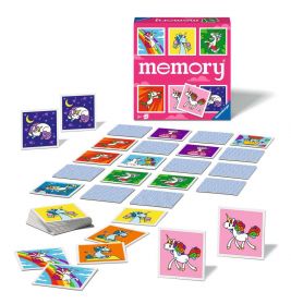 memory® Einhörner - der Spieleklassiker für Einhorn-Fans, Merkspiel für 2-8 Spi