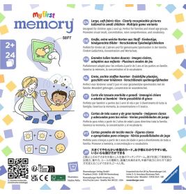 My first memory® Plüsch - Das klassische Gedächtnisspiel mit 24 Stoff-Karten