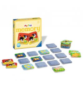 My first memory® Plüsch - Das klassische Gedächtnisspiel mit 24 Stoff-Karten