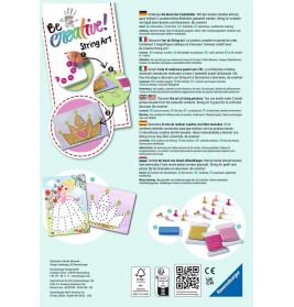 String Art Princess – Kreative Fadenbilder mit romantischer Prinzessin und Krone