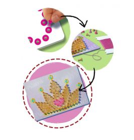 String Art Princess – Kreative Fadenbilder mit romantischer Prinzessin und Krone