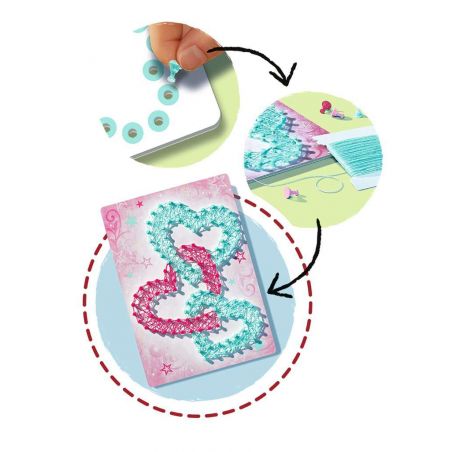 String Art Hearts – Kreative Fadenbilder mit liebevollen Herzen, für Kinder ab 6