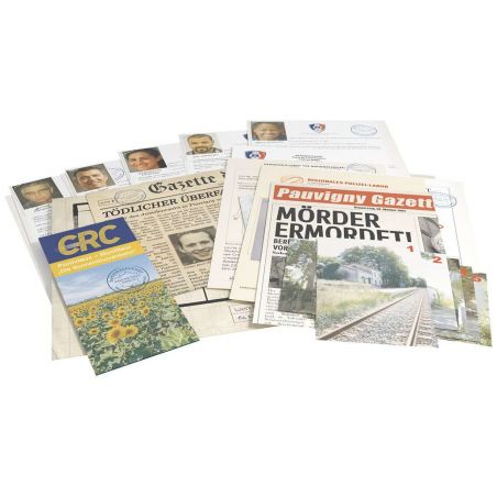 ThinkFun - Cold Case: Der letzte Zug. Der Krimi im eigenen Heim. Was ist passiert? Ein Rätsel-Spiel ThinkFun - Cold Case: Der letzte Zug. Der Krimi im eigenen Heim. Was ist passiert? Ein Rätsel-Spiel