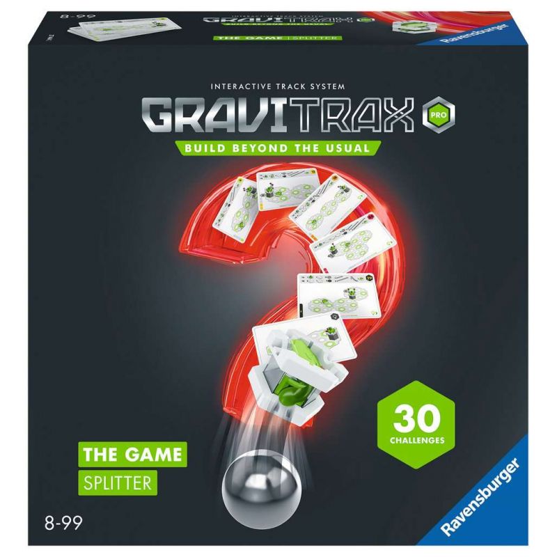 GraviTrax The Game PRO Splitter - Logikspiel für Kugelbahn Fans , Konstruktionsspielzeu