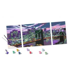 Malen nach Zahlen New York Skyline – ab 14 Jahren