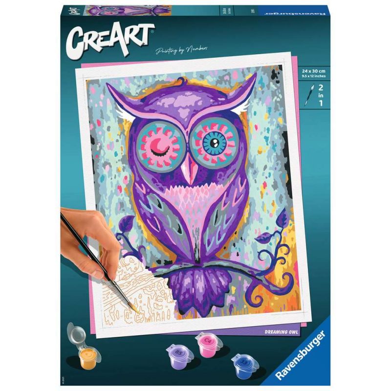 Malen nach Zahlen Dreaming Owl Malen nach Zahlen Dreaming Owl