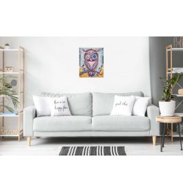 Malen nach Zahlen Dreaming Owl