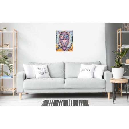 Malen nach Zahlen Dreaming Owl
