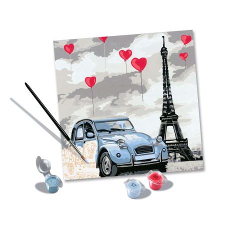 Malen nach Zahlen Lovely Paris ab 12 Jahren Malen nach Zahlen Lovely Paris ab 12 Jahren