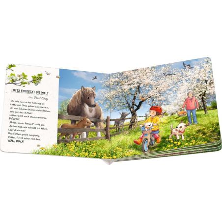 Lotta entdeckt die Welt: im Frühling