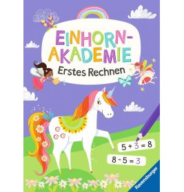 Ravensburger Einhorn Akademie Erstes Rechnen - spielerisch Plus und Minus lernen und üben