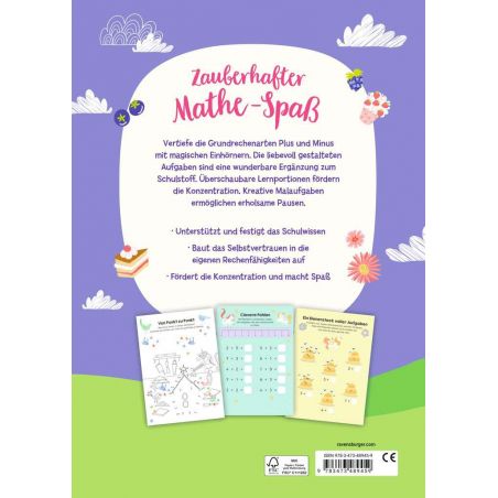 Ravensburger Einhorn Akademie Erstes Rechnen - spielerisch Plus und Minus lernen und üben Ravensburger Einhorn Akademie Erstes Rechnen - spielerisch Plus und Minus lernen und üben