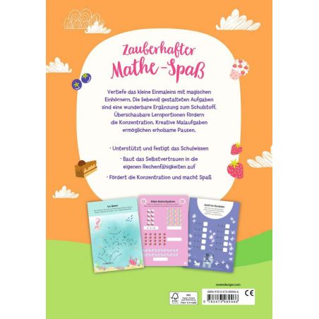 Ravensburger Einhorn Akademie 1x1 - spielerisch das Einmaleins lernen und üben Ravensburger Einhorn Akademie 1x1 - spielerisch das Einmaleins lernen und üben