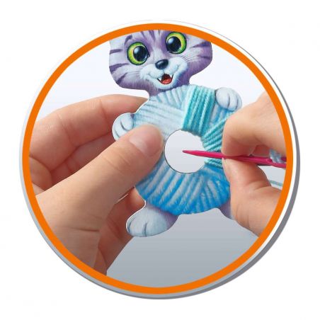 Be Creative Pompon-Tiere, DIY für Kinder ab 6 Jahren Be Creative Pompon-Tiere, DIY für Kinder ab 6 Jahren