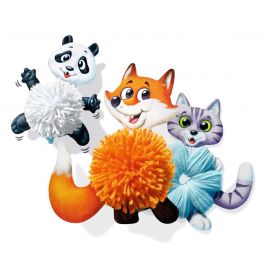 Be Creative Pompon-Tiere, DIY für Kinder ab 6 Jahren