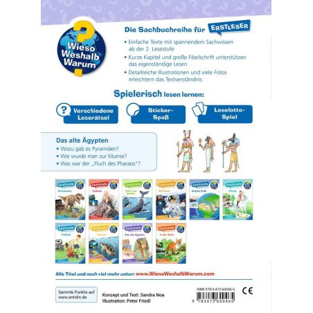 Wieso? Weshalb? Warum? Erstleser, Band 9: Das alte Ägypten