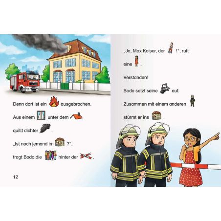 Feuerwehrgeschichten - Leserabe ab Vorschule - Erstlesebuch für Kinder ab 5 Jahren