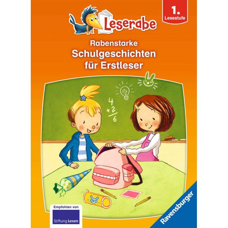 Rabenstarke Schulgeschichten für Erstleser - Leserabe ab 1. Klasse - Erstlesebuch für Kinder ab 6 Ja Rabenstarke Schulgeschichten für Erstleser - Leserabe ab 1. Klasse - Erstlesebuch für Kinder ab 6 Ja