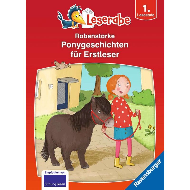 Rabenstarke Ponygeschichten für Erstleser - Leserabe ab 1. Klasse - Erstlesebuch für Kinder ab 6 Jah